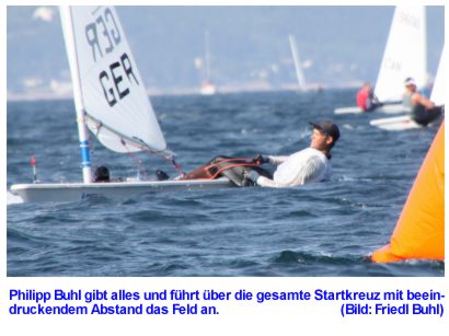Philipp Buhl gibt alles