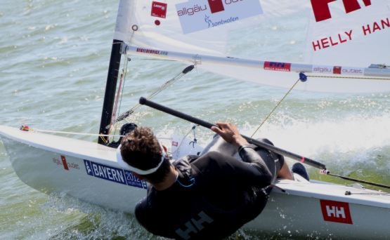 Harte Bedingungen beim Final-Wettfahrtsieg Harte Bedingungen beim Final-Wettfahrtsieg