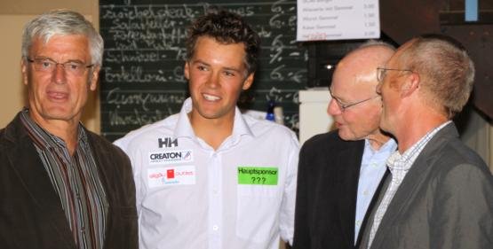 Würdigende und lobende Worte genießt der frisch gebackene Junioren-Europameister Philipp Buhl Würdigende und lobende Worte genießt der frisch gebackene Junioren-Europameister Philipp Buhl