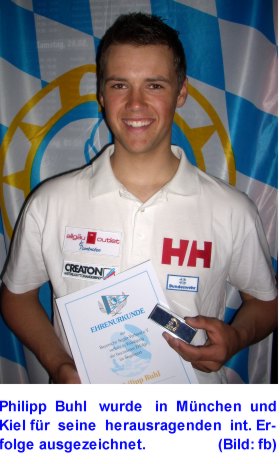 Philipp Buhl mit Auszeichnung